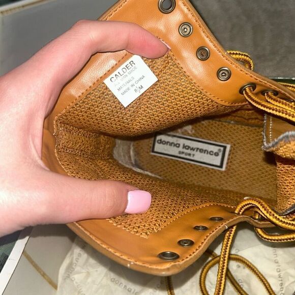 Donna Lawrence Sport Brown Boots 8.5 - Picture 6 of 6